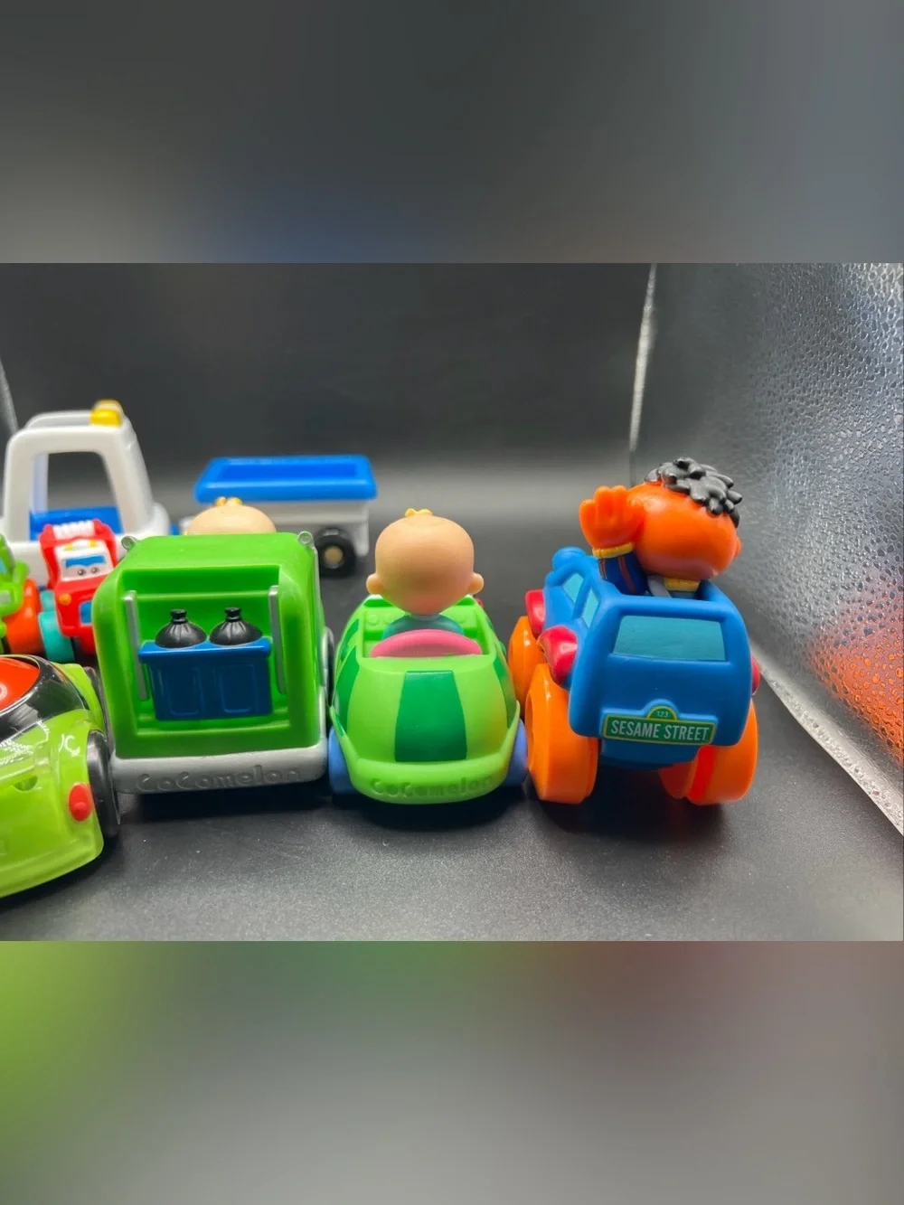 Lot Of Toddler Plastic Vehicles Car Truck Plane Fisher Price Cocomelon Ernie
